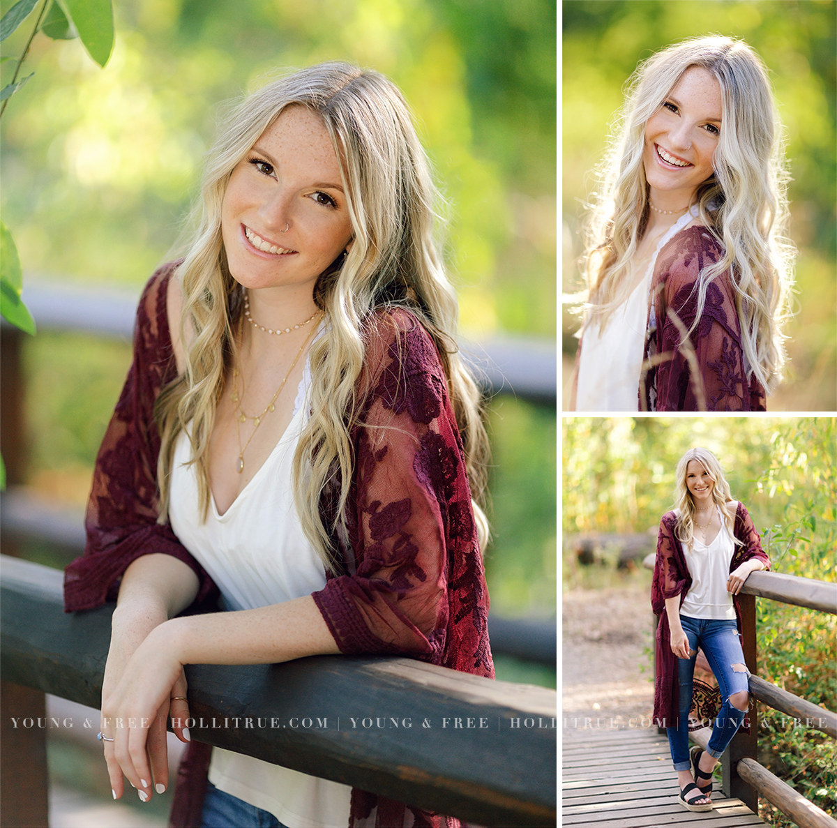 Oregon High School Senior Pictures in a Natural Park by Eugene, Oregon Photographer, Holli True