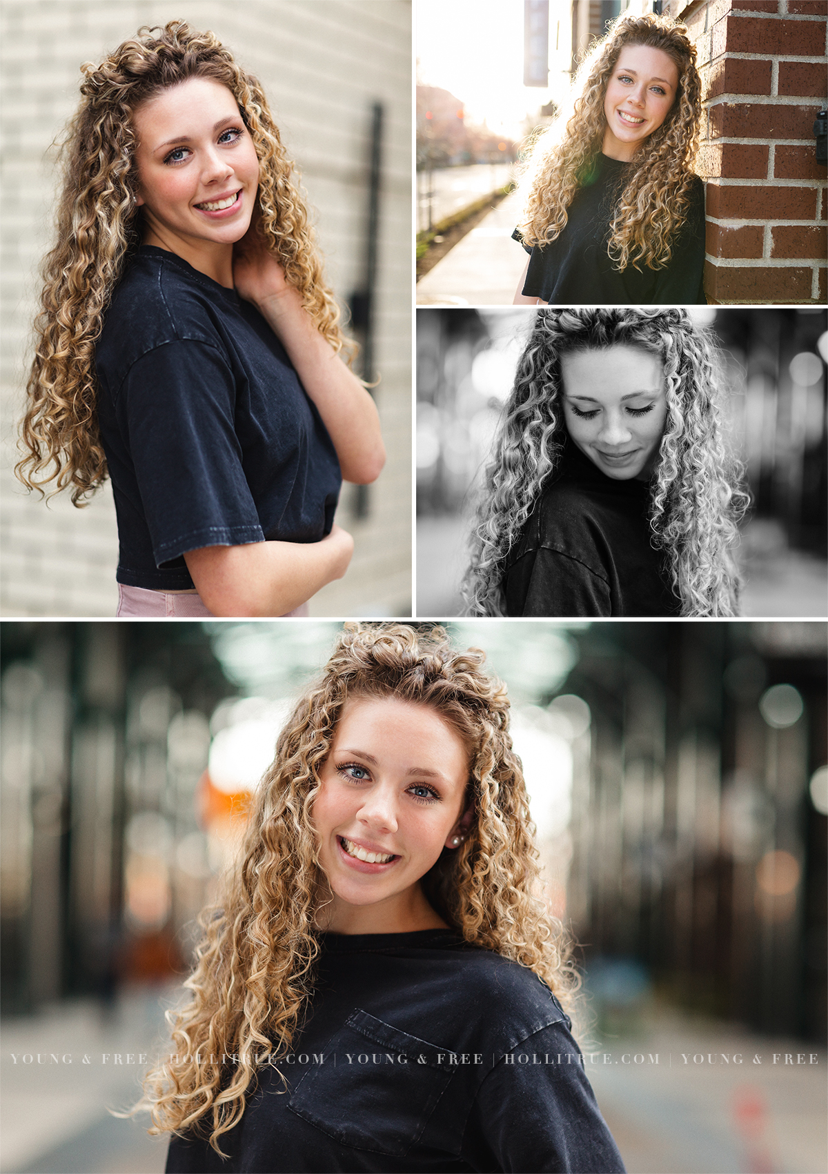 Urban Senior Portrait Session in Eugene with Sierra by Holli True Photography