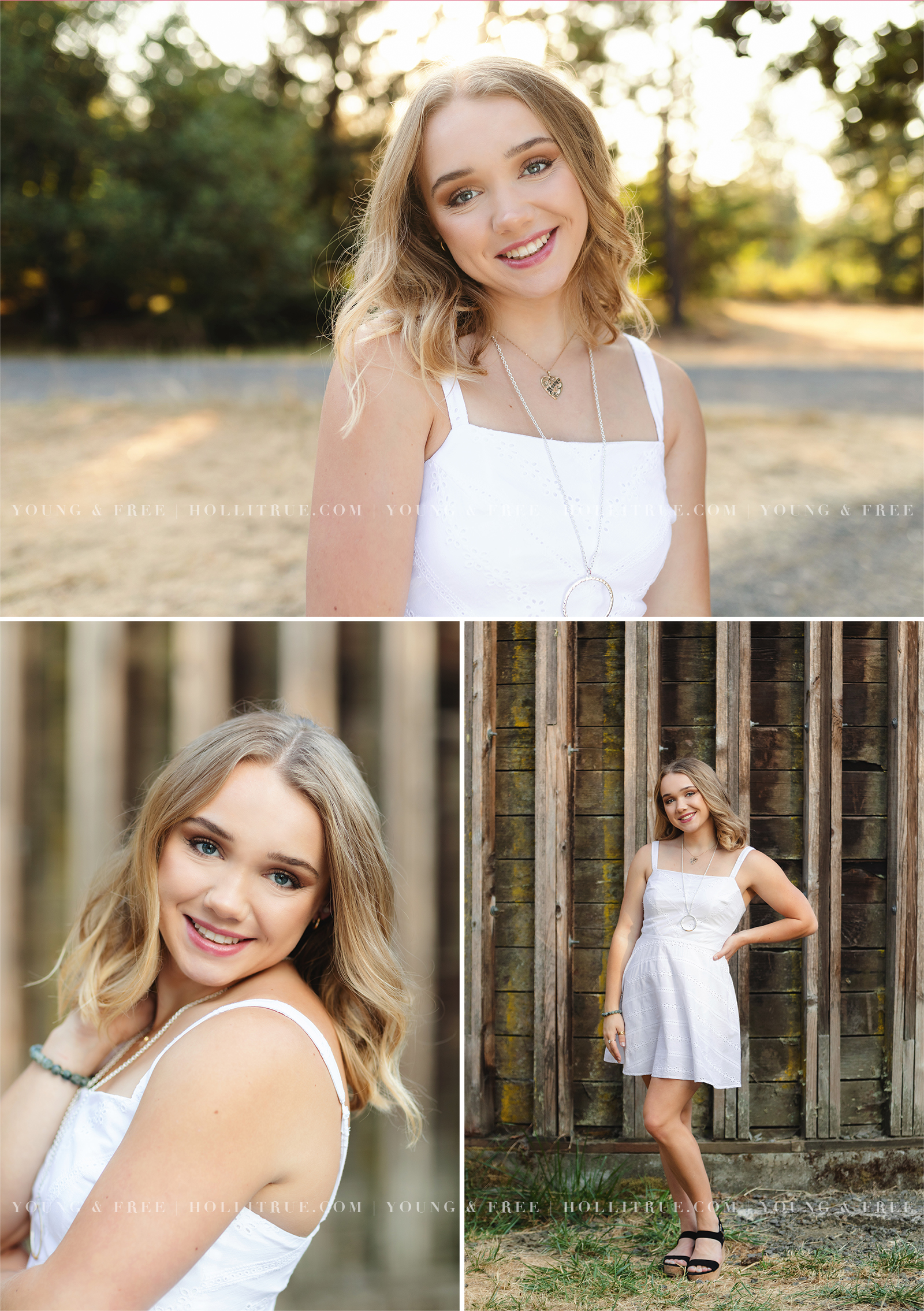 Beautiful summer senior pictures in Eugene for Corvallis Oregon high school senior, Sierra, by Holli True Photography