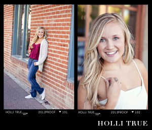 High School Senior Portrait Photographer Holli True photographs Class of 2013 senior Lindsey in Downtown Bend Oregon and Drake Park.