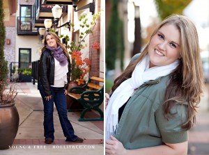 Salem, Oregon Senior Portrait Photographer, Holli True, photographs Class of 2013 high school senior, Laura in downtown Eugene.