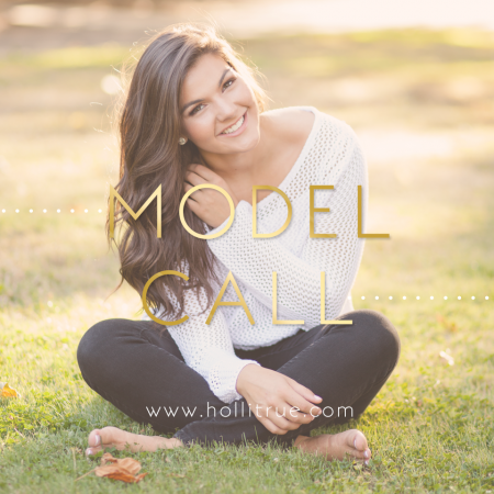 Model Call for Holli True Photography October 2014