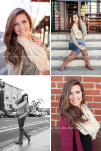 Oregon's premier senior portrait photographer, Holli True, photographs Class of 2015 high school senior, Kristen, at a senior photography workshop.