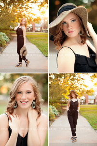 Eugene, Oregon high school senior portrait photographer for the Young & Free, Holli True, photographs Class of 2016 Corvallis senior, Makayla, at sunset