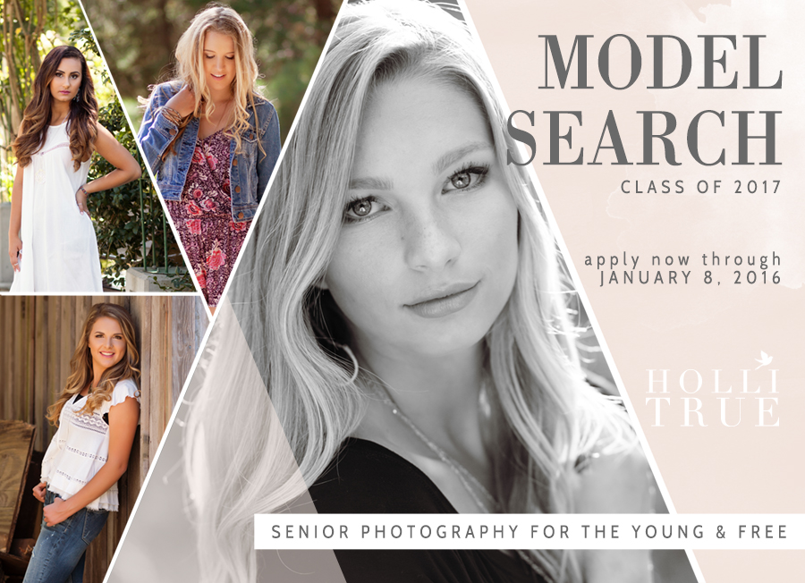 Class of 2017 Senior Model Search for the Young & Free | Holli True, Oregon Senior Portrait Photographer