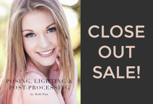 Posing Guide for Photographers soon to be retired! On sale now!