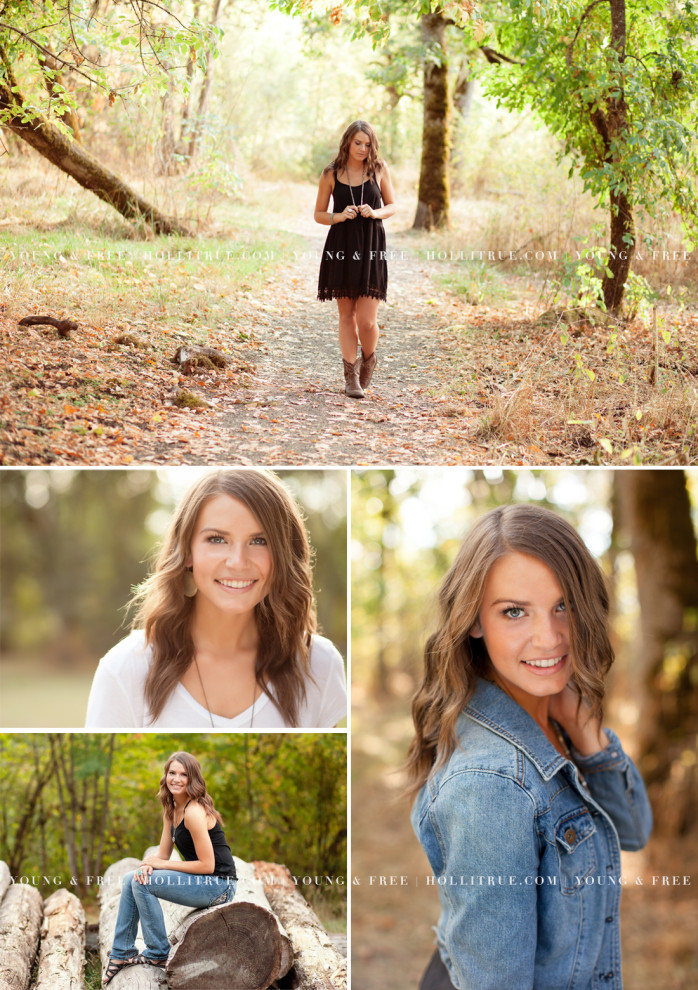 Beautiful Oregon Senior Pictures at Sunset