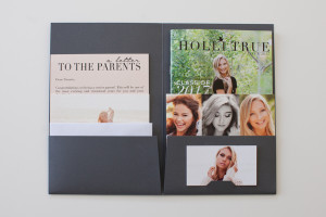 Senior Client Welcome Packet for Holli True Photography