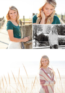 Gorgeous Oregon Senior Pictures by Eugene Senior Photographer, Holli True, on the beach and in the country with Whitney