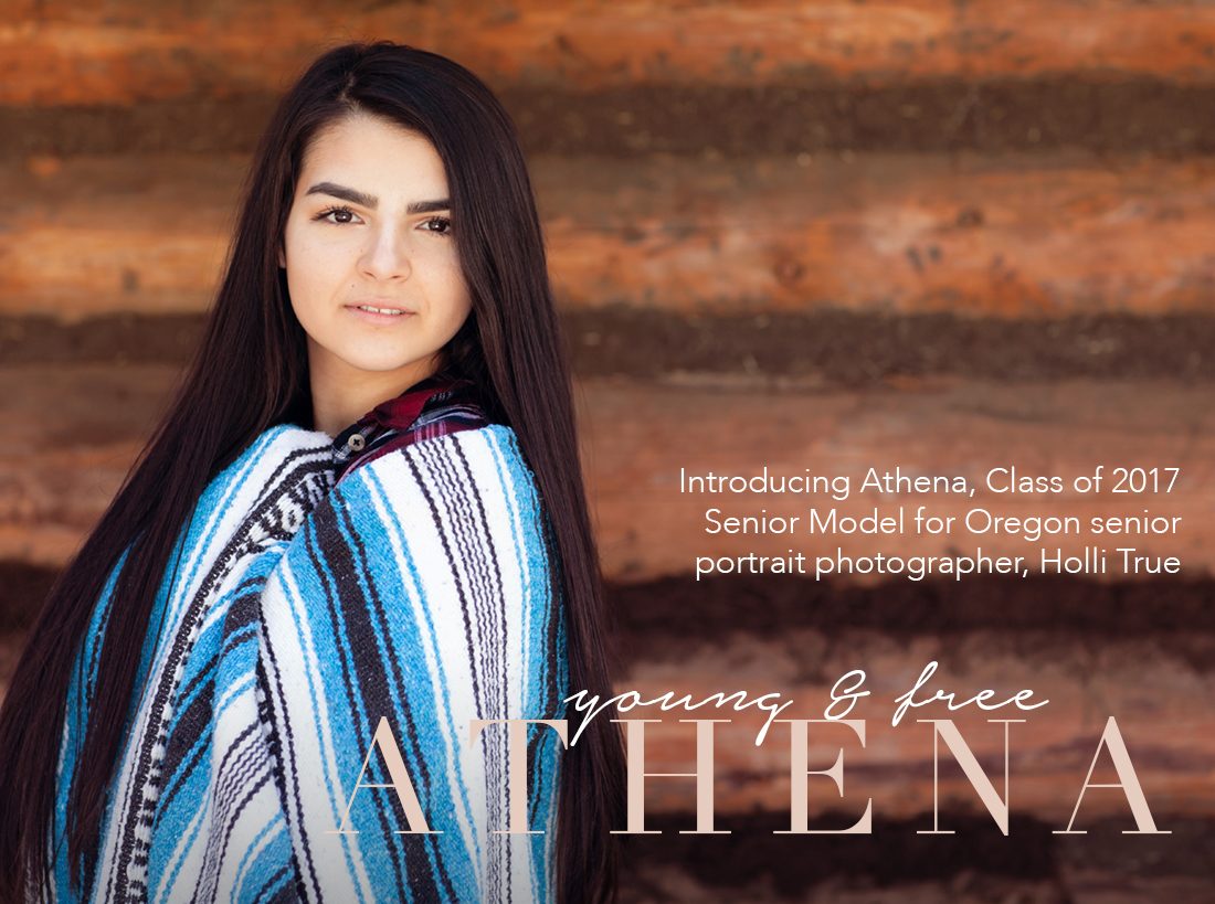 Introducing Athena, Class of 2017 Senior Model from Eugene, for Oregon senior portrait photographer, Holli True