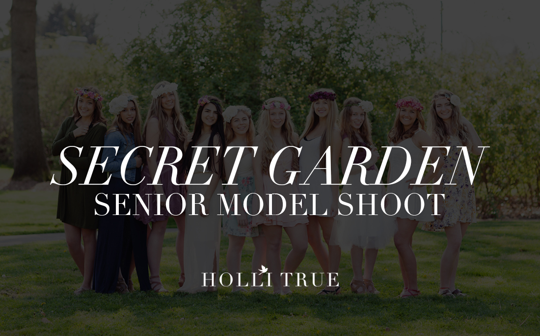 Secret Garden | Senior Model Campaign Shoot by Oregon Senior Portrait Photographer, Holli True