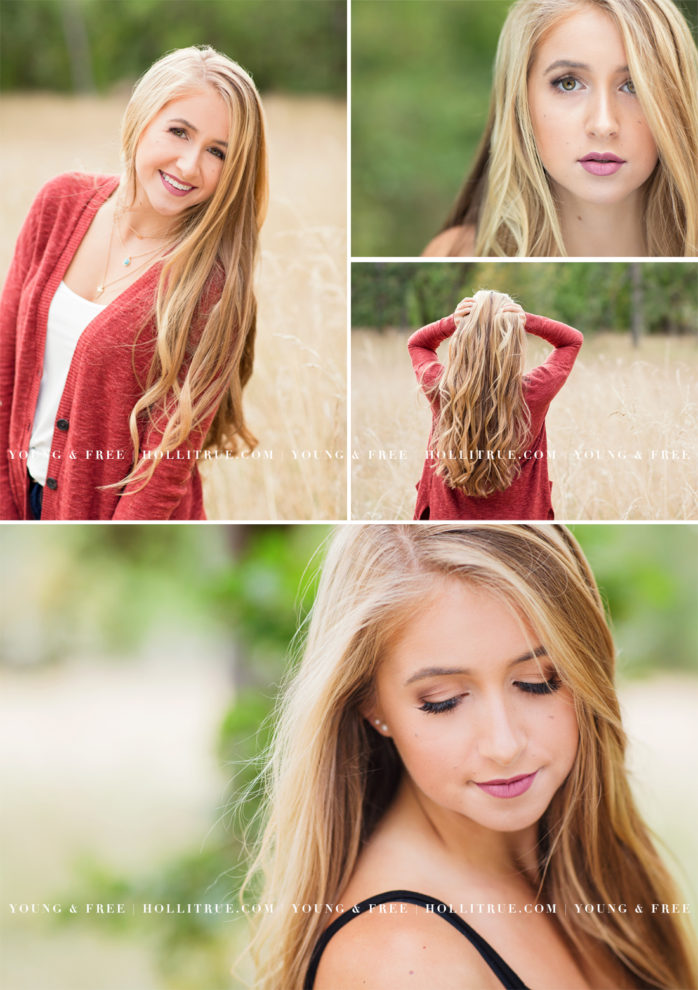 Corvallis Senior Pictures in a Natural Park