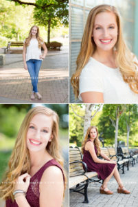 Urban park senior pictures in downtown Corvallis with Oregon Senior Portrait Photographer, Holli True