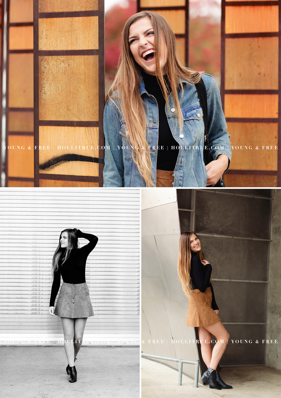 Urban-Inspired Senior Session at Click Away in Seattle | Holli True ...