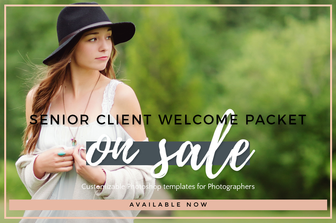 Senior Client Welcome Packet Photoshop Templates by Holli True