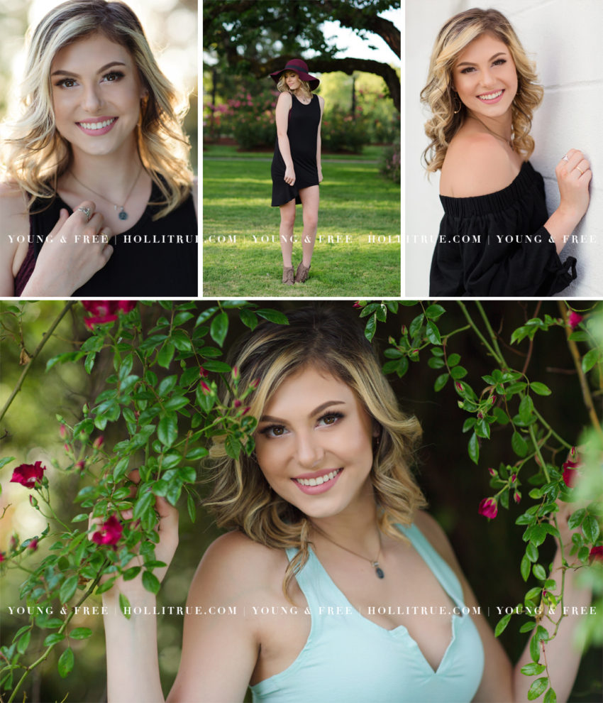 Gorgeous Oregon Rose Garden Senior Pictures | Holli True Senior ...