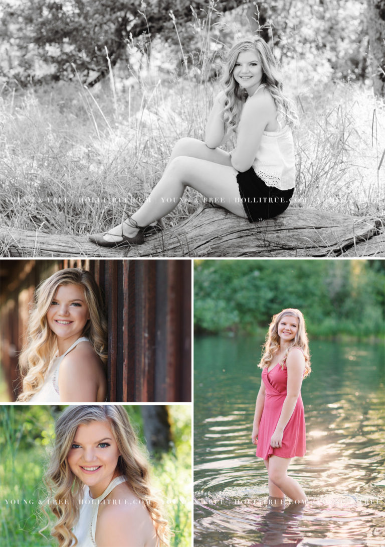 Beautiful Sunset Senior Session Holli True Senior Photography Blog