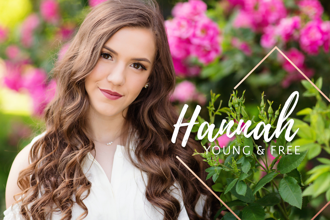 Rose Garden Senior Pictures by Holli True Photography