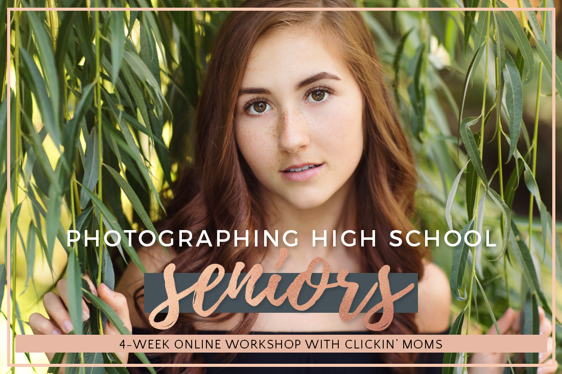 Photographing High School Seniors 4-Week Online Clickin' Moms Workshop with Holli True
