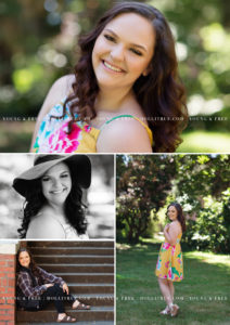 Beautiful Oregon Senior in at the University of Oregon campus with Eugene, Oregon Senior Portrait Photographer, Holli True