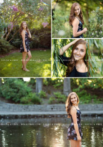 Portland Senior Session at Crystal Springs Garden by Oregon Senior Photographer, Holli True