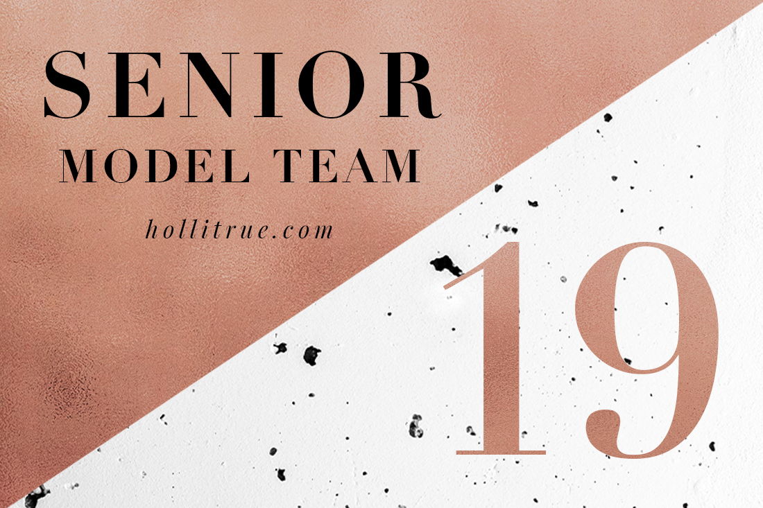 2019 Senior Model Team for Oregon high school senior portrait photographer, Holli True
