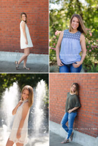 Downtown Corvallis Senior Portrait Session with Class of 2018 high school senior, Katie, by Eugene, Oregon senior photographer, Holli True