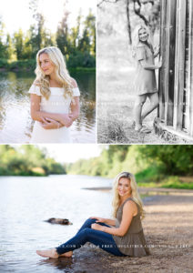 Corvallis Senior Portrait Session at a natural park by Eugene, Oregon High School Senior Photographer, Holli True