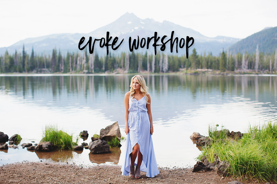 Evoke Workshop for portrait photographers with Holli True and Brittney Kluse