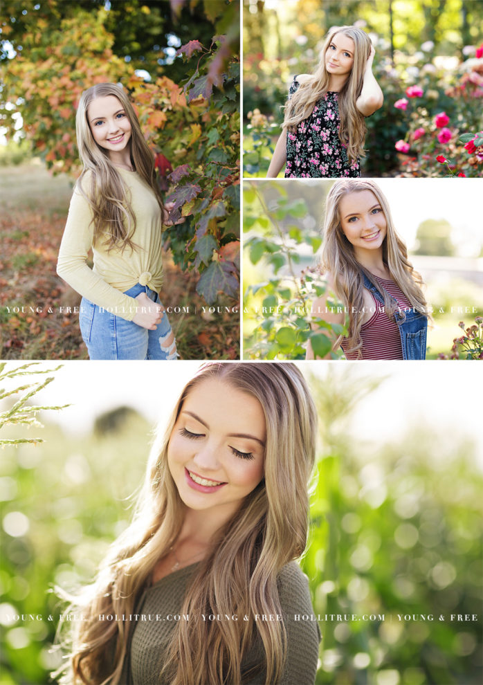 Fall Garden Senior Pictures 