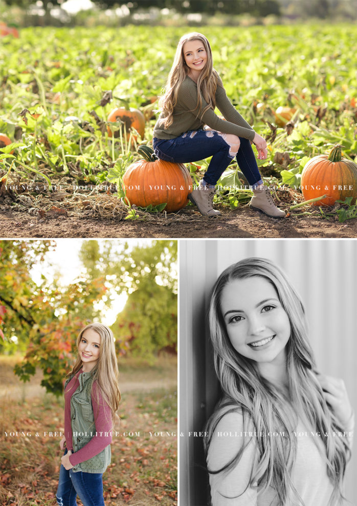 Fall Garden Senior Pictures | Eugene Senior Photographer Holli True ...