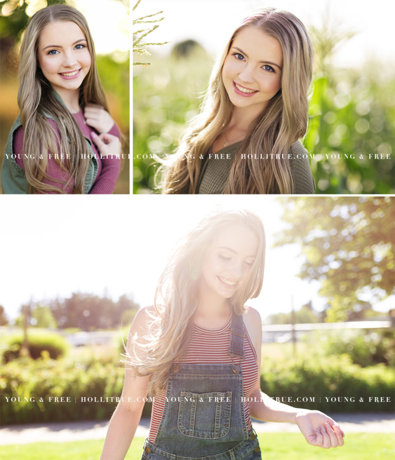 Fall Garden Senior Pictures | Eugene Senior Photographer Holli True ...