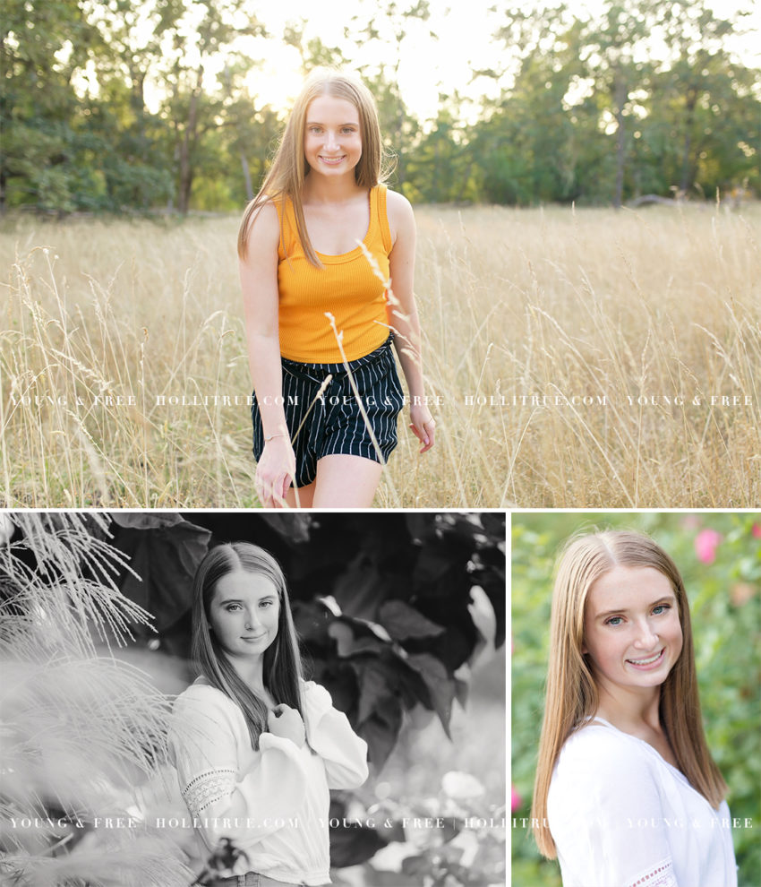 Portland Senior Pictures in a Lush Garden and Natural Park | Holli True ...