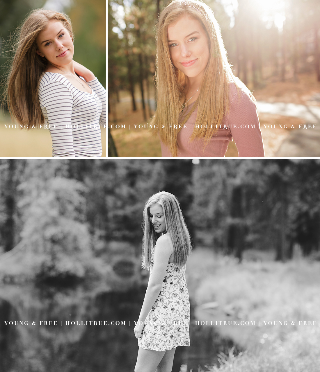 Bend Senior Portrait Session at Black Butte Ranch in the Fall by Oregon high school senior photographer, Holli True