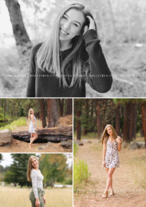 Bend Senior Portrait Session at Black Butte Ranch in the Fall by Oregon high school senior photographer, Holli True