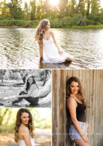 Rustic Summer Senior Portraits Session with Class of 2019 Sheldon High School Senior, Caitlyn, in Eugene by Oregon Senior Portrait Photographer, Holli True