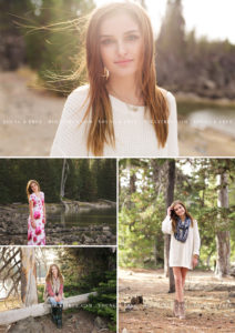 Bend, Oregon Mountain Senior Portrait Session at sunset by Eugene, Oregon high school senior portrait photographer, Holli True