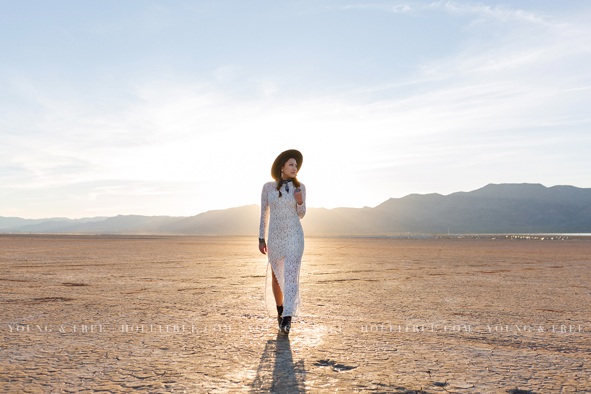 Nelson Ghost Town Senior Portrait Model Session | Deconstructed Shootout in Las Vegas, Nevada | Holli True Photography
