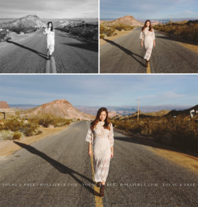 Nelson Ghost Town Senior Portrait Model Session | Deconstructed Shootout in Las Vegas, Nevada | Holli True Photography | Senior Photography in a desert location